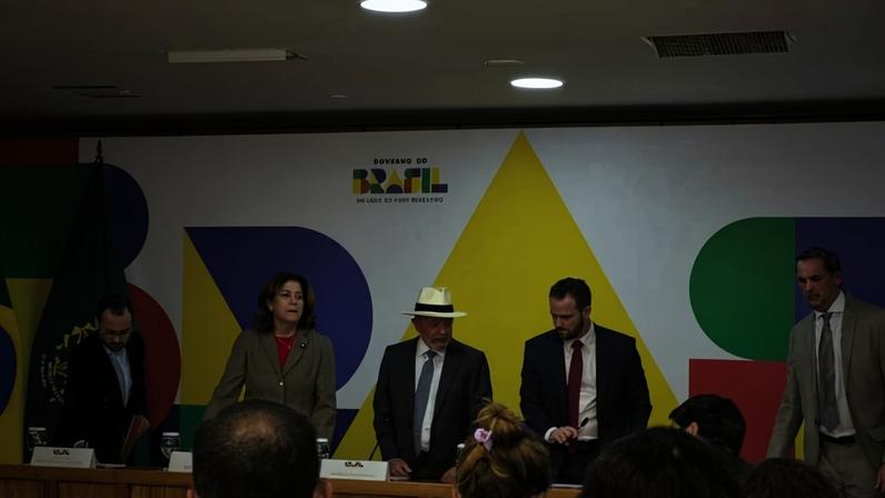 O programa de renegociação de dívidas foi anunciado oficialmente durante coletiva de imprensa no Palácio do Planalto - (crédito: Victor Correia/CB/D.A Press)