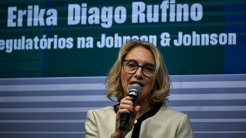 Érika Diago Rufino, diretora de assuntos regulatórios na Jhonson & Jhonson Innovate Medicine - (crédito: Ed Alves - CB/DA Press)