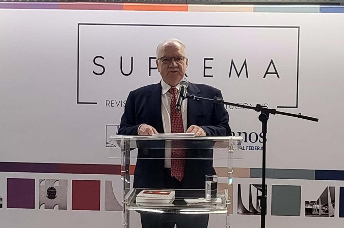 Declaração ocorreu na sede da Corte, durante lançamento da mais nova edição da 'Revista Suprema' - (crédito: Renato Souza/CB)