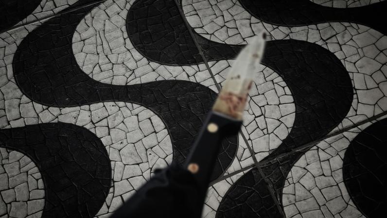 Funcionário de oficina mecânica golpeou patrão com uma e depois o acertou com um pneu - (crédito: Material cedido ao Correio)