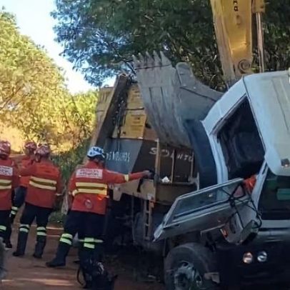 Homem que morreu atropelado por caminhão tinha menos de um mês na empresa