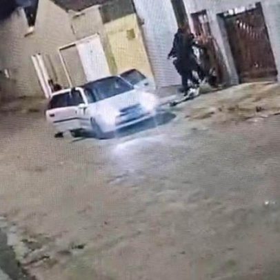 Torcedor da torcida do Gama é agredido por rivais; mostra ataque