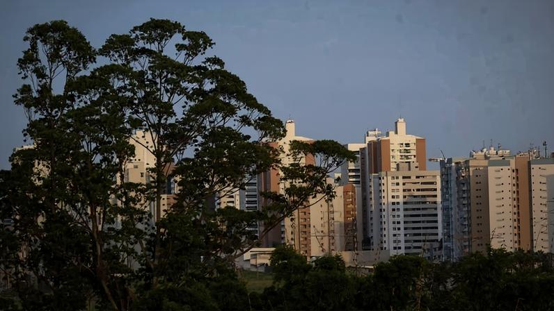 O dia segue sem nuvens e com baixa chance de chuva nesta terça-feira (19/5) - (crédito: ED ALVES/CB/D.A.Press)
