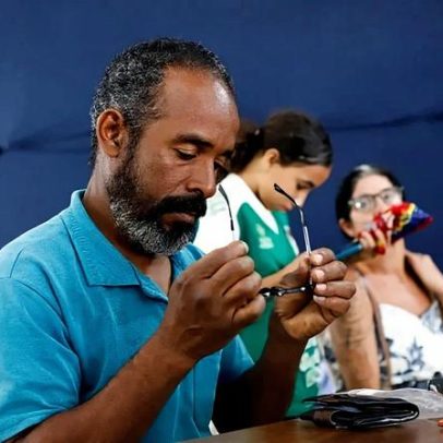 Mutirão em Sol Nascente entrega 2 mil óculos de grau gratuitos