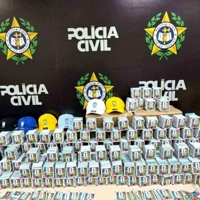 200 mil figurinhas falsas da Copa são apreendidas no Rio