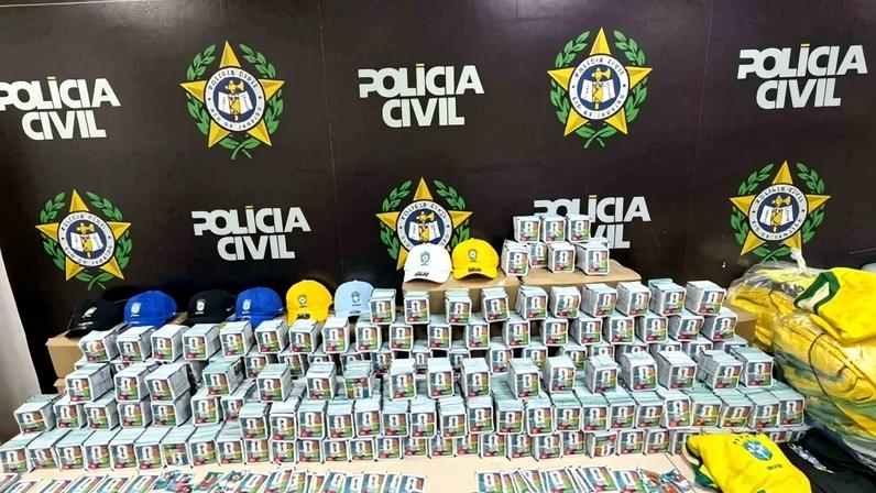 Investigação tenta descobrir origem e destino de material falsificado ligado à Copa do Mundo