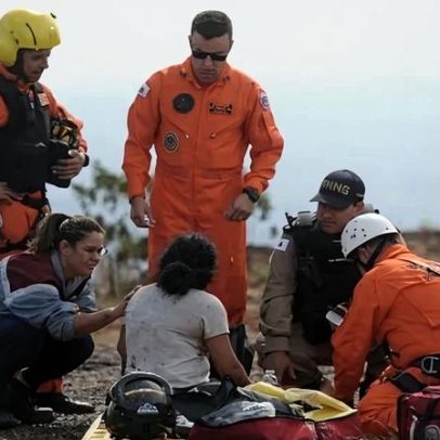 Mulher lançada de penhasco pediu medida protetiva contra o ex, quatro dias antes