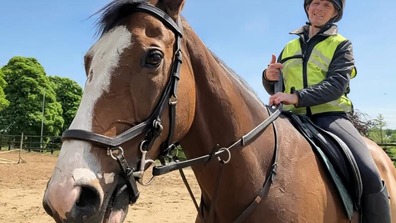 Ex-cavalo de corrida de Fergie aproveita aposentadoria com praias e cerveja