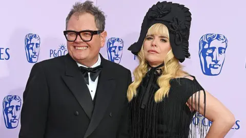 Getty Images Alan Carr and Paloma Faith attend the 2026 BAFTA Television Awards With P&O Cruises at The Royal Festival Hall on May 10, 2026