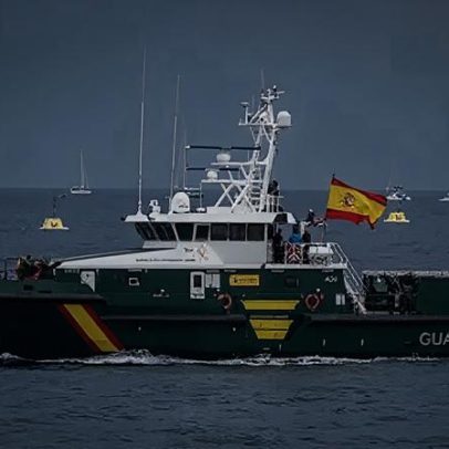 Espanha apreende quantidade recorde de cocaína no Atlântico, dizem autoridades