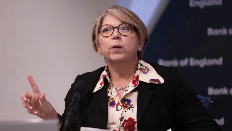 Sarah Breeden, deputy governor for financial stability at the Bank of England.