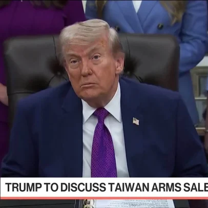 Trump diz que discutirá venda de armas para Taiwan com Xi