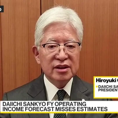 Daiichi Sankyo registra crescimento robusto, apesar de custos não recorrentes