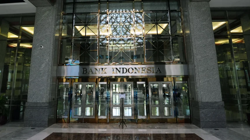 The Bank Indonesia headquarters in Jakarta, Indonesia.