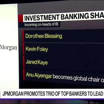 JPMorgan promove mudanças na liderança do banco de investimentos