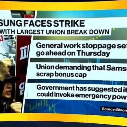 Trabalhadores da Samsung avançam com greve