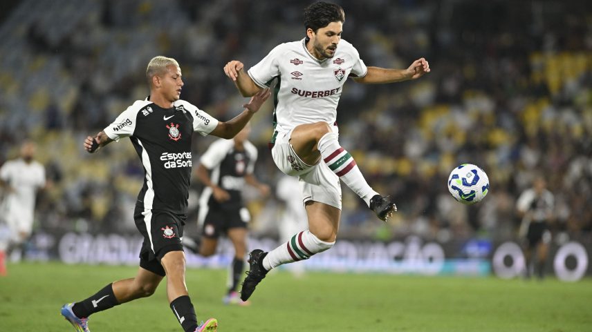 Cano após a partida contra o Corinthians — Foto: MARCELO GONÇALVES / FLUMINENSE F.C.