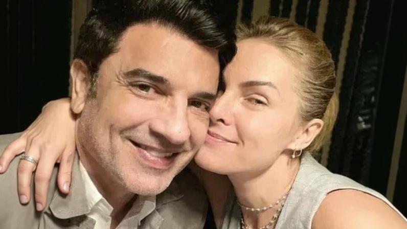 Ana Hickmann e Edu Guedes