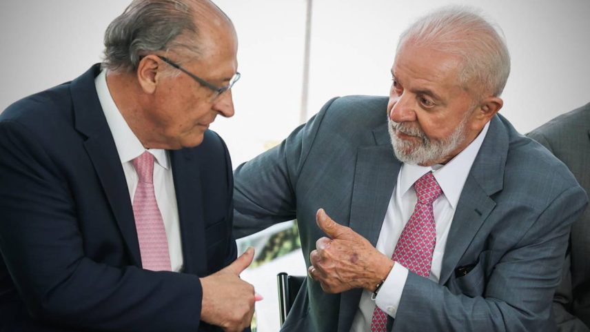 Alckmin e o presidente Lula: comitiva brasileira vai a Washington nesta semana falar com governo americano