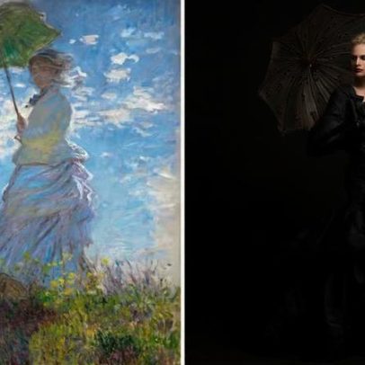 Vogue cria editoriais inspirados em obras de arte