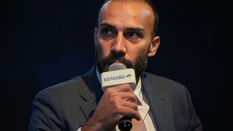 Andrei Roman, CEO da AtlasIntel, em evento do Estadão em NY