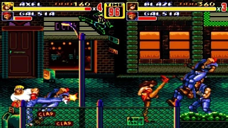Streets of Rage 2 foi um dos melhores jogos lançados para o Mega Drive — Foto: Reprodução/Gaming Archive