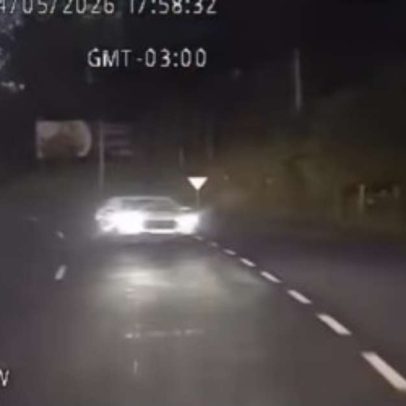 Vídeo mostra colisão que matou casal e bebê
