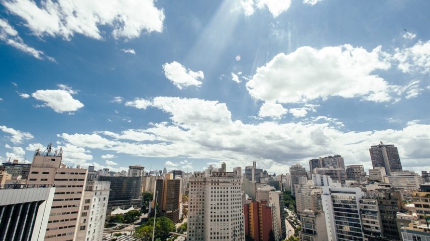 Vista da cidade de São Paulo — Foto: Leon Rodrigues/Secom