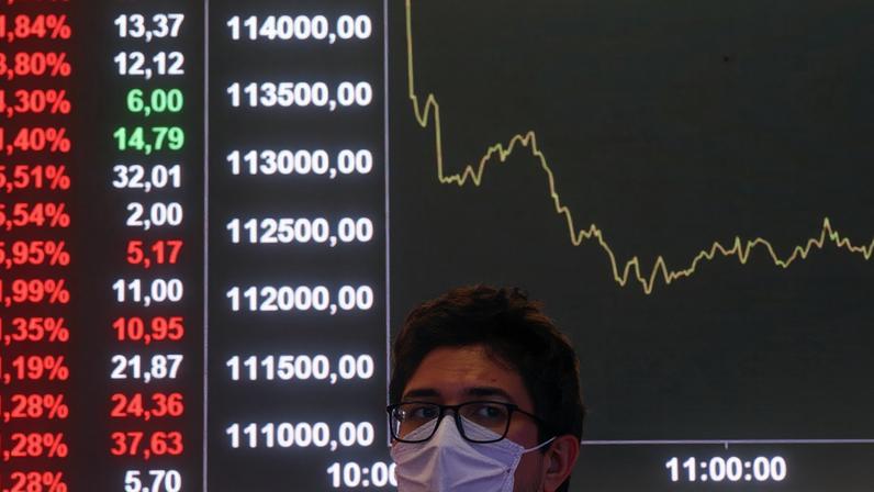 Bolsa de Valores B3 do Brasil em São Paulo