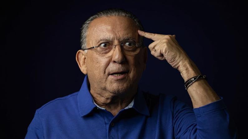 Galvão Bueno, narrador da Globo — Foto: Globo/João Cotta