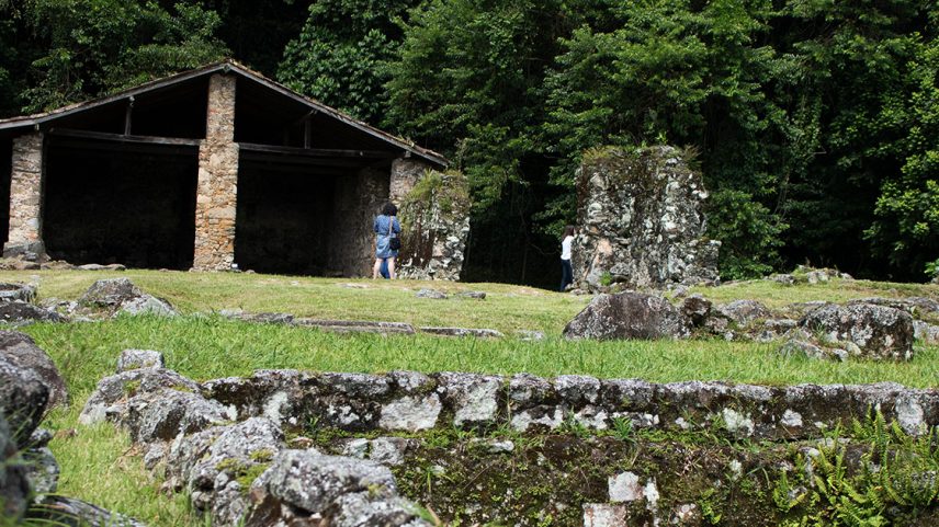 Monumento Nacional Ruínas São Jorge dos Erasmos. Foto: Elcio Silva / PRCEU USP