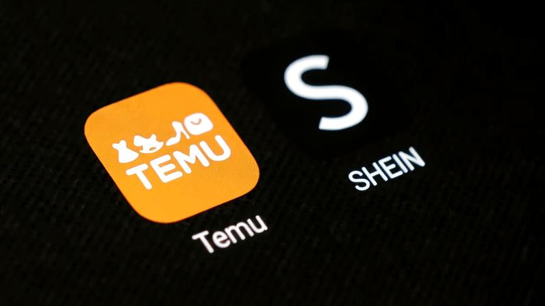 Ilustração com os ícones dos aplicativos da Shein e do Temu 22/08/2024 REUTERS/Dado Ruvic