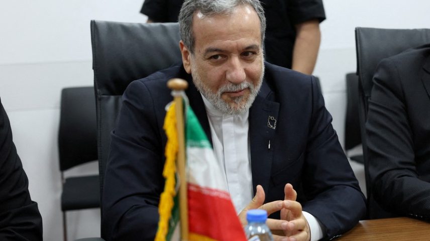 Abbas Araqchi, chanceler do Irã — Foto: Mohamed Azakir/Reuters