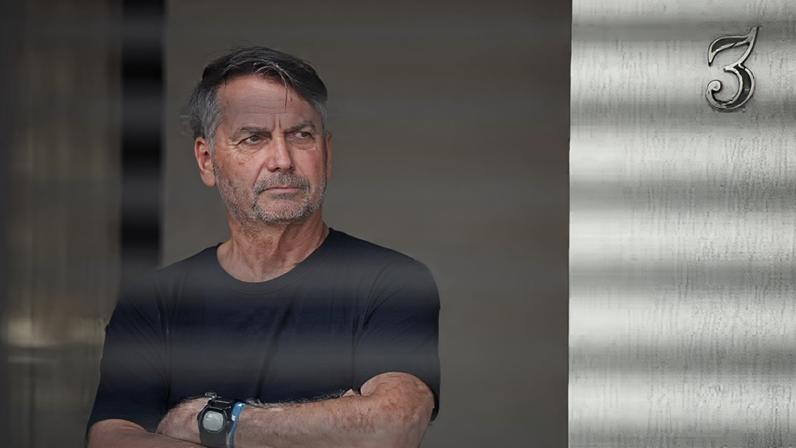 Ex-presidente Jair Bolsonaro em sua casa em Brasília, no ano passado — Foto: Adriano Machado/Reuters