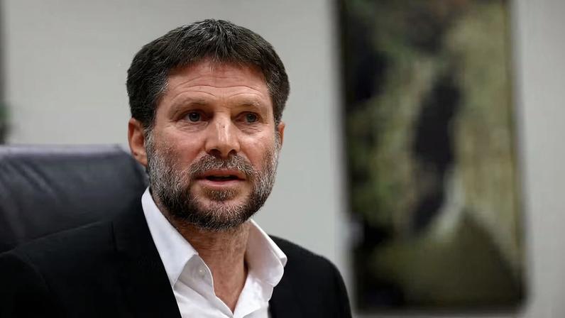 Bezalel Smotrich, Ministro das Finanças de Israel — Foto: Ronen Zvulun/Reuters