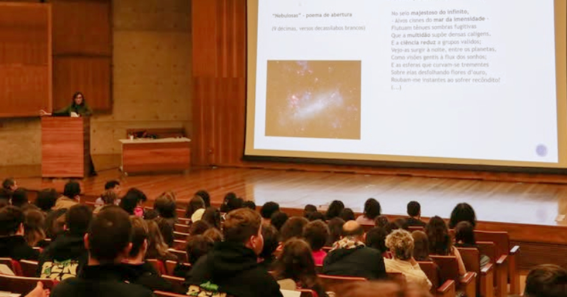 Aula apresenta a obra e contexto histórico dos livros obrigatórios para o vestibular – Foto: Julia Forner/BBM USP