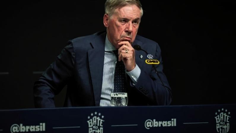 Carlo Ancelotti, técnico da Seleção Brasileira –