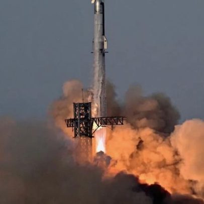 SpaceX realiza 12º voo de teste da Starship, maior nave do mundo