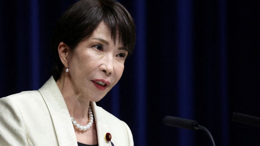 Sanae Takaichi , primeira-ministra do Japão