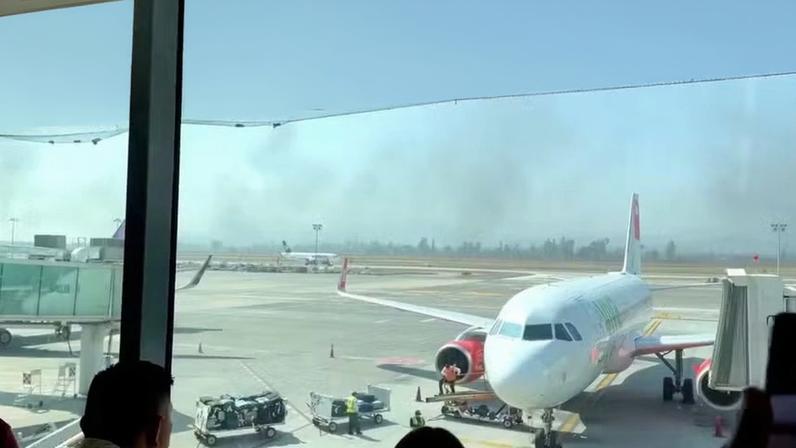 Aeroporto Internacional de Guadalajara, no México — Foto: Paco Villanueva/via REUTERS.