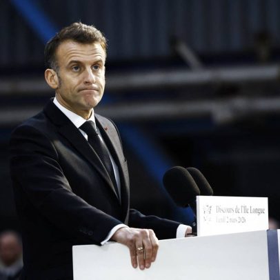 Macron afirma que França nunca avaliou envio militar ao Estreito de Ormuz
