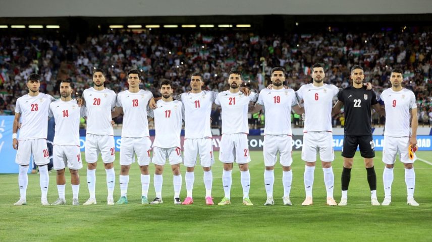 Seleção do Irã — Foto: Majid Asgaripour/WANA (West Asia News Agency) via REUTERS