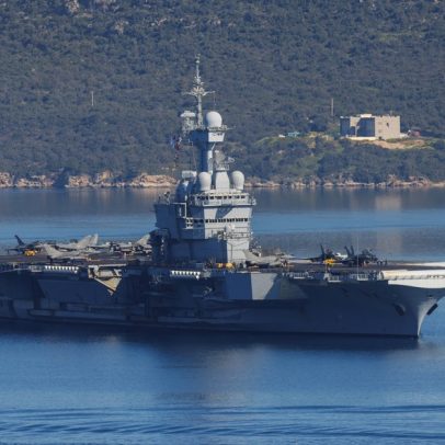 França envia porta-aviões para futura missão no Ormuz