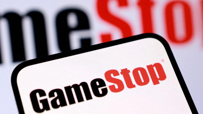 Logotipo da GameStop é visto nesta ilustração tirada em 9 de setembro de 2025 REUTERS/Dado Ruvic