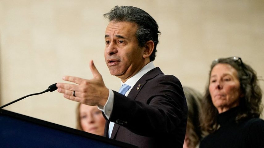 Marty Makary durante entrevista no Departamento de Saúde e Serviços Humanos em Washington em novembro — Foto: REUTERS/Elizabeth Frantz