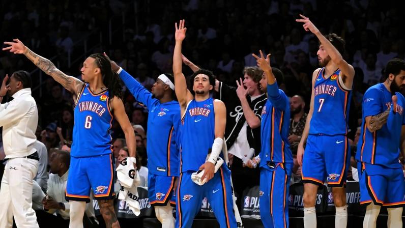 The Oklahoma City Thunder remain clear favorites to win the NBA title.