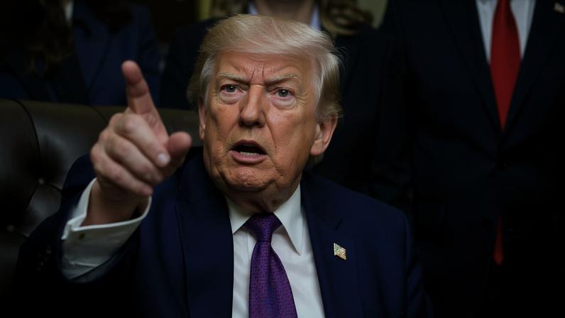 O presidente dos EUA, Donald Trump, participa de um evento sobre saúde materna no Salão Oval da Casa Branca, em Washington, DC