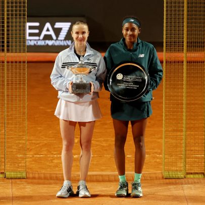 Svitolina vence Gauff e conquista tricampeonato em Roma