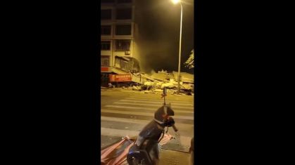 Um terremoto de magnitude 5,2 atingiu a província de Guangxi, na China, na madrugada de segunda-feira (18)