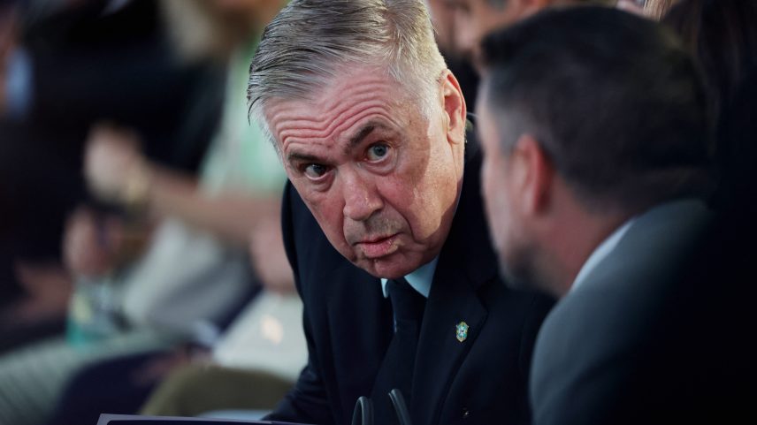 Carlo Ancelotti na convocação da seleção brasileira — Foto: Reuters